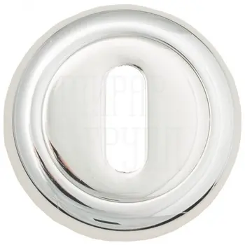 Накладка дверная под ключ буратино Venezia KEY-1 D1 натуральное серебро