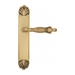Дверная ручка Venezia 'OLIMPO' на планке PL87, французское золото 
