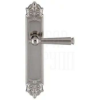 Дверная ручка Extreza 'ANNET' (Аннет) 329 на планке PL02 полированный никель (pass)