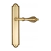 Дверная ручка Venezia 'ANAFESTO' на планке PL98, французское золото