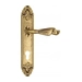 Дверная ручка Venezia 'Opera' на планке PL90, французское золото (cyl)