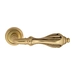 Дверная ручка на розетке Venezia "ANAFESTO" D1, французское золото