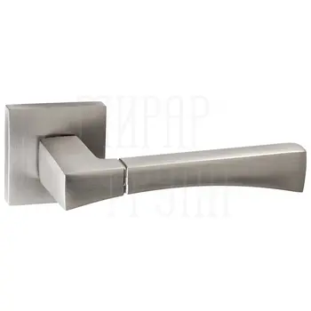 Дверные ручки Puerto (Пуэрто) INAL 532-03 на квадратной розетке матовый никель