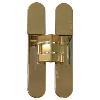 Петля дверная скрытая KUBICA 7080 DXSX (80/100 кг) золото