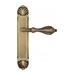 Дверная ручка Venezia 'ANAFESTO' на планке PL87, матовая бронза 