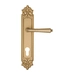 Дверная ручка Fratelli Cattini 'TOSCANA' на планке PL96 , матовая латунь (cyl)