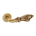 Дверная ручка на розетке Venezia "FLORENCE" D1, французское золото