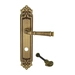 Дверная ручка Extreza 'BONO' (Боно) 328 на планке PL02, матовая бронза (wc)