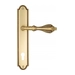 Дверная ручка Venezia 'ANAFESTO' на планке PL98, французское золото (cyl)