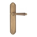 Дверная ручка Fratelli Cattini "MARANI" на планке PL257 , матовая бронза