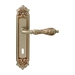 Дверная ручка на планке Melodia 229/229 'Libra', французское серебро (key)