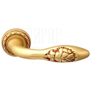 Дверная ручка на розетке Melodia 243 D 'Rosa' французское золото