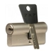 Цилиндровый механизм ключ-ключ Mul-T-Lock 7x7 86 mm (26+10+50), никель
