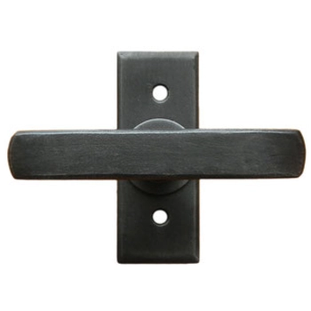 Ручка для окон Т-образная кованая Galbusera Art.1817 Martellina античный черный