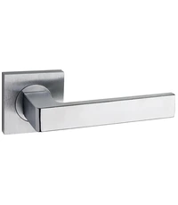 Дверная ручка на розетке Fimet "Ice" 168 (211BIC) 55 мм