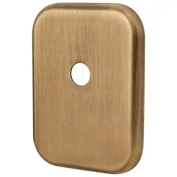 Декоративная Armadillo (Армадилло) Квадратная накладка на цилиндр со штоком BK-DEC SQ (ATC Protector 1) бронза