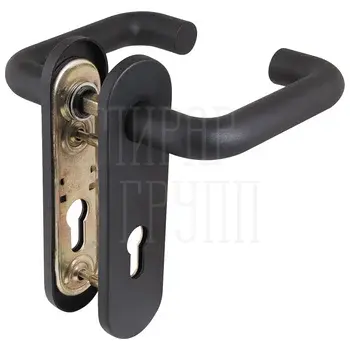 Ручка Fuaro (Фуаро) дверная FP.DH172.0431 (DH-0431 NE) NE нейлон черный
