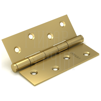 Петля Fuaro (Фуаро) универсальная IN4200U (2BB 100x75x25) матовое золото