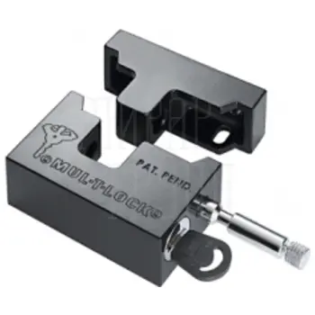 Навесной замок Mul-T-Lock Hasp Lock (MTL600) черный