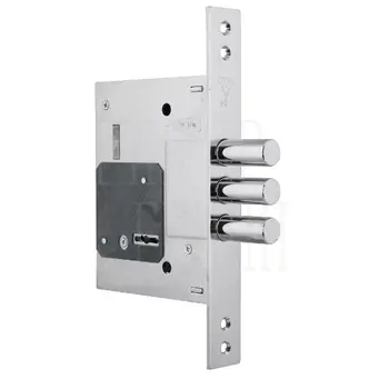Корпус замка Mul-T-Lock 257 Dead Lock сувальдный никель