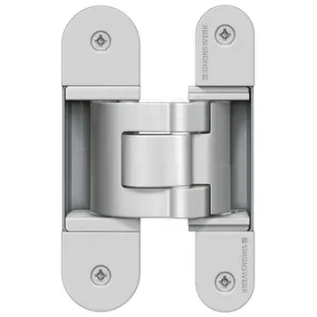 Петля скрытая универсальная Simonswerk TECTUS TE 311 3D FVZ40 (60/80 кг) для дверей со смещением матовый хром