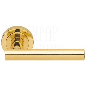 Дверные ручки на розетке Morelli Luxury 'Calla' золото