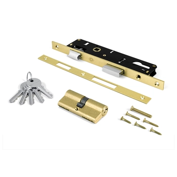 Замок врезной Palladium 0153 P латунь (20 мм) золото