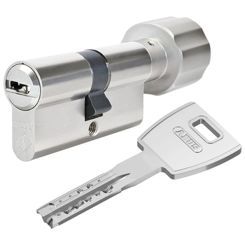 Цилиндровый механизм Abus X12R ключ-вертушка 80 mm (45+10+25) никель