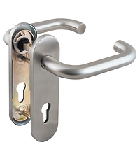 Купить Ручка Fuaro (Фуаро) дверная FP.DH72.0433 304 (DH-0433 304) с пружиной (9x140) по цене 867 руб. в Москве