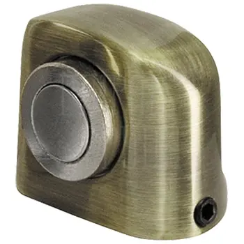 Упор Armadillo (Армадилло) дверной напольный STOPPER/MZA003 (MDS-003ZA) магнитный -7 бронза