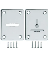 Купить Накладка Fuaro (Фуаро) на сувальдный замок ESC.S-lift+S/K.set (ESC081/082) (2шт.) по цене 169 руб. в Москве