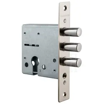 Корпус Guardian (Гардиан) врезного замка ЗВ 12.01 /123:32/ никель