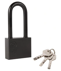 Купить Замок Punto (Пунто) навесной PK-1550L 3 key диск.ключ длиная дужка по цене 261 руб. в Москве
