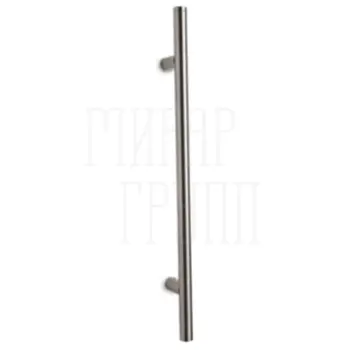Дверная ручка-скоба Convex 641 (400/230 mm) матовый никель