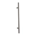Дверная ручка-скоба Convex 641 (400/230 mm), матовый никель