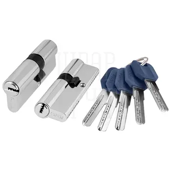 Цилиндровый механизм Punto (Пунто) (Z400/90) Z4000Key90 mm (30+10+50) хром
