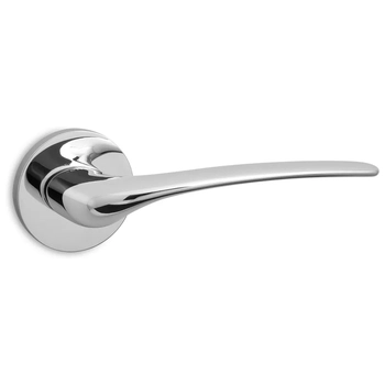 Дверная ручка на розетке Salice Paolo 'Flap' 6110 полированный хром