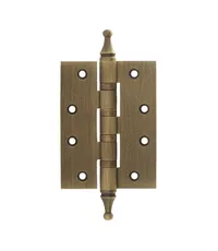 Петля универсальная латунная CROWN 101x76x3mm D12mm матовая бронза