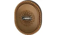 Купить Накладка Armadillo (Армадилло) на сувальдный замок ESC.S-auto.CL/OV (PS-DEC CL) по цене 458 руб. в Москве