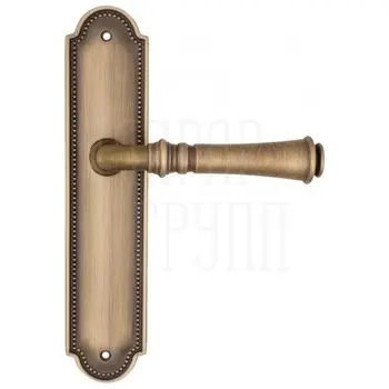 Дверная ручка Fratelli Cattini 'GRACIA' на планке PL248 матовая бронза
