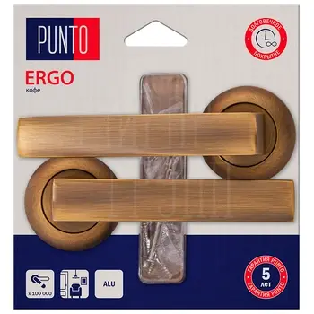 Ручка Punto (Пунто) раздельная LM/A R.TL54.ERGO/HD кофе