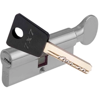 Купить Цилиндровый механизм ключ-вертушка Mul-T-Lock (Светофор) 7x7 70 mm (30+10+30) по цене 6`040 руб. в Москве