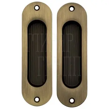 Ручка для раздвижной двери Venezia U188 матовая бронза