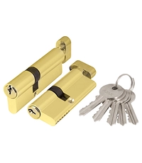 Купить Цилиндровый механизм Ajax (Аякс) (AX102/70) AX1002Knob 70 (30+10+30) с вертушкой по цене 488 руб. в Москве