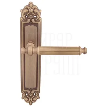 Дверная ручка на планке Melodia 353/229 'Regina' матовая бронза