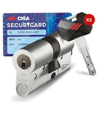 Купить Цилиндр CISA серии RS5 ключ-шток 90 mm (55+10+25) по цене 32`290 руб. в Москве