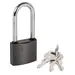 Замок Punto (Пунто) навесной PK-0150 L 3 key англ.ключ., никель