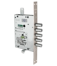 Замок Mottura (Моттура) врезной сувальдный 52.J525M-D MyKey (правый) ключ 40 мм без накл.