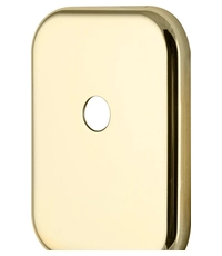 Декоративная Armadillo (Армадилло) Квадратная накладка на цилиндр со штоком BK-DEC SQ (ATC Protector 1)-2 Золото