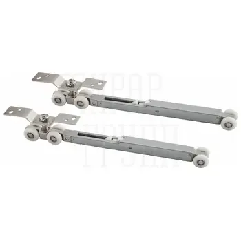 Комплект роликов для раздвижных дверей с двумя доводчиками INDR 05 double